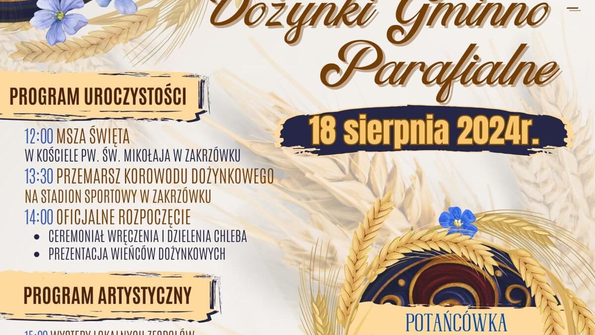 Dożynki w Zakrzówku 2024