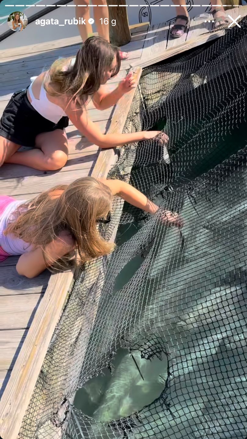 Agata Rubik gości rodziców