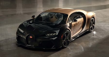 Bugatti Chiron Golden Era. Jedyny taki egzemplarz jedzie do Monterey
