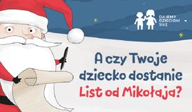 A czy twoje dziecko dostanie list od Mikołaja?