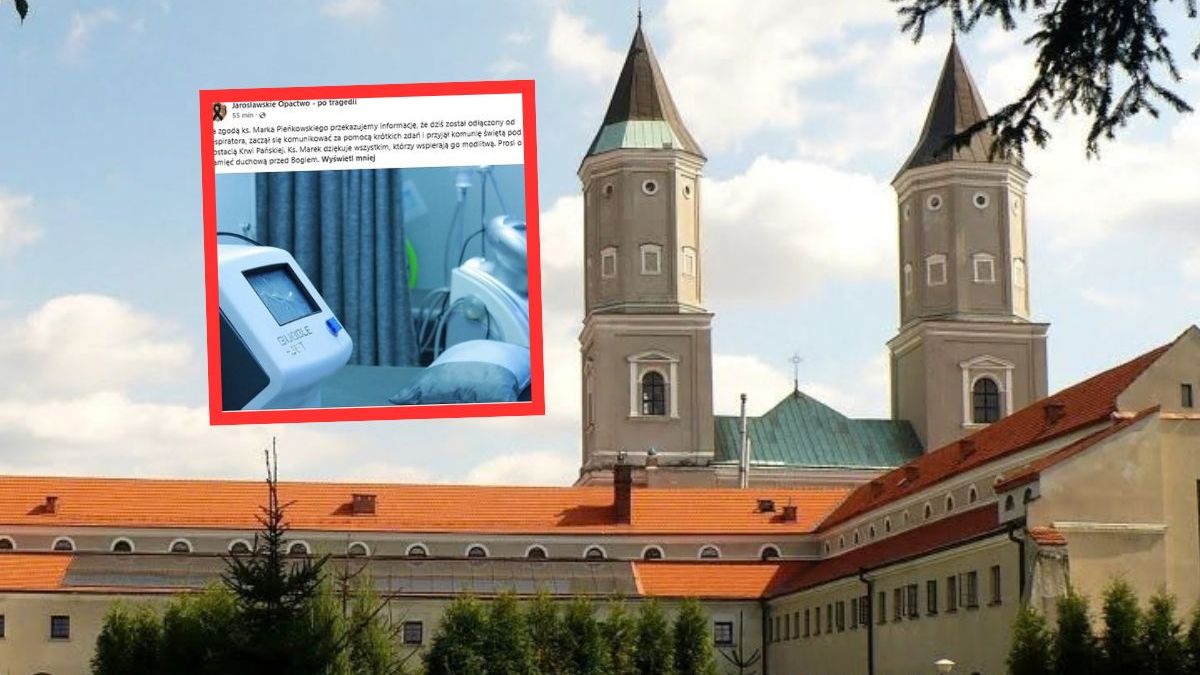 Ksiądz po ataku w opactwie odłączony od respiratora