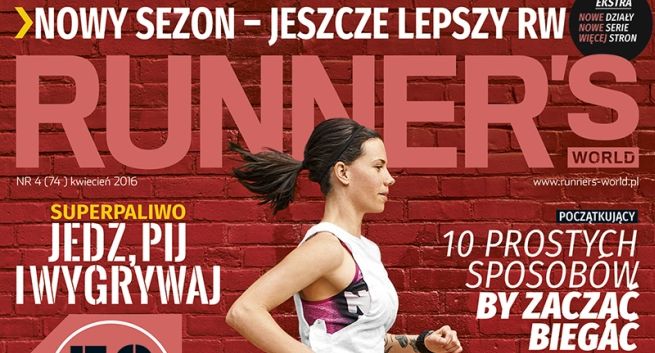„Runner’s World” z nową szatą graficzną i działami