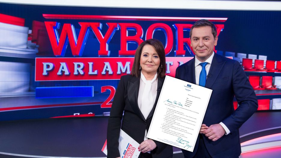 Danuta Holecka i Michał Adamczyk - do niedawna twarze TVP