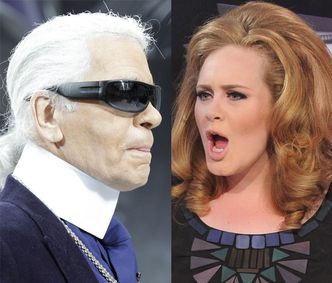 Lagerfeld PRZEPROSIŁ Adele! Wysłał jej... torebki