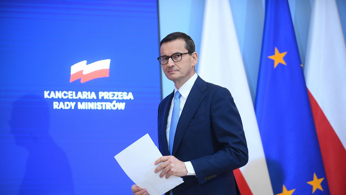 Na zdjęciu premier Mateusz Morawiecki