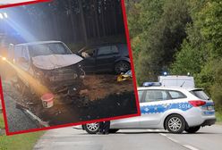 Koszmarny wypadek pod Krosnem Odrzańskim. Jedna osoba nie żyje, są ranni