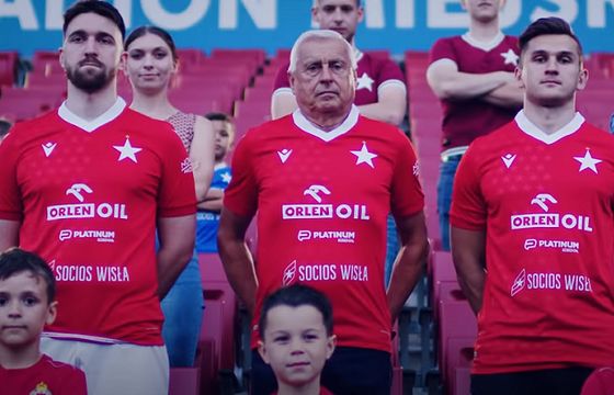 Orlen Oil sponsorem Wisły Kraków, na przodzie koszulek zastąpi LV Bet