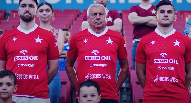 Orlen Oil sponsorem Wisły Kraków, na przodzie koszulek zastąpi LV Bet