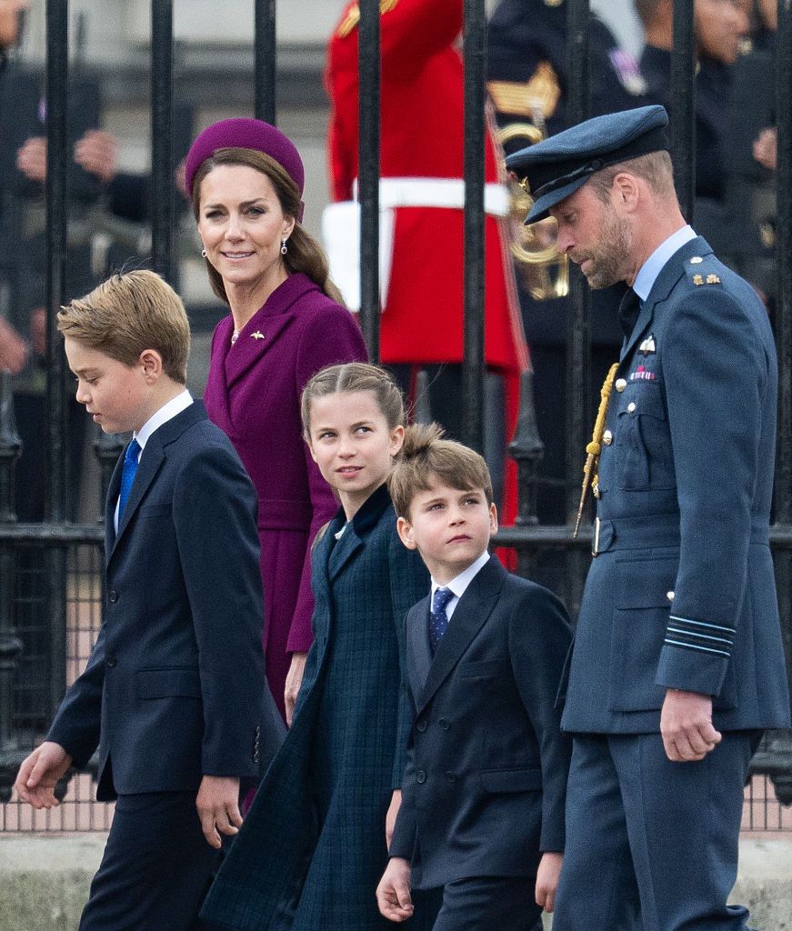 Książę William i księżna Kate z dziećmi