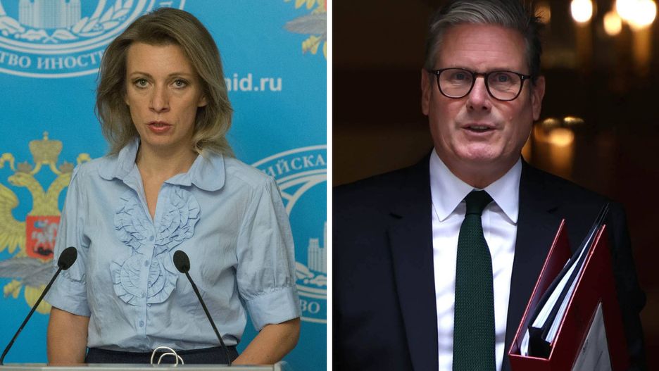 Maria Zacharowa / Keir Starmer