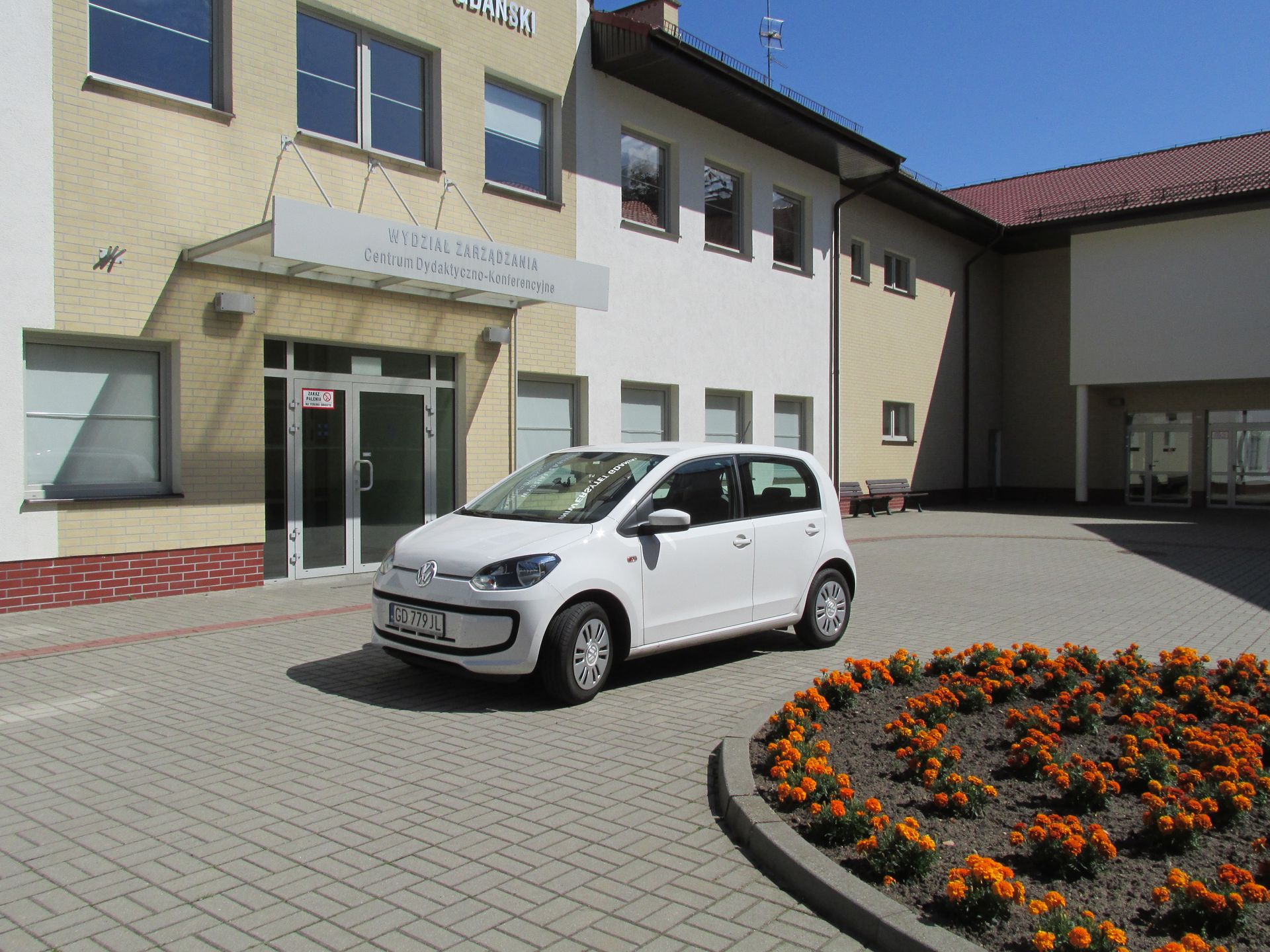 VW up! na uniwersytecie...