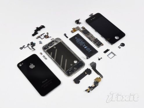 Ile kosztują komponenty iPhone'a 4? 1