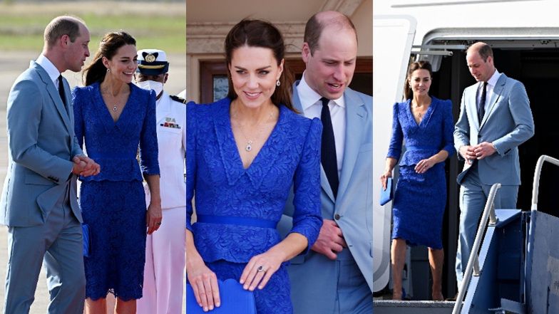 Książę William i księżna Kate przylecieli do Belize