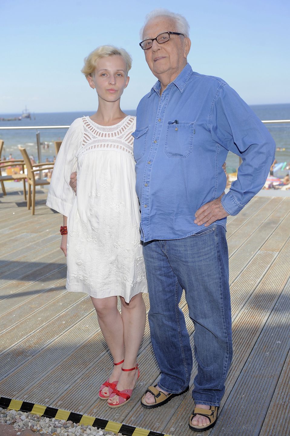 Kamila Łapicka, Andrzej Łapicki