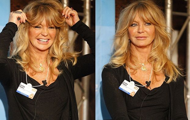 68-letnia Goldie Hawn na Forum Ekonomicznym w Davos (ZDJĘCIA)