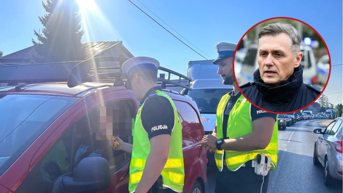 Andrzej Borowiak tłumaczy działania wielkopolskiej policji.