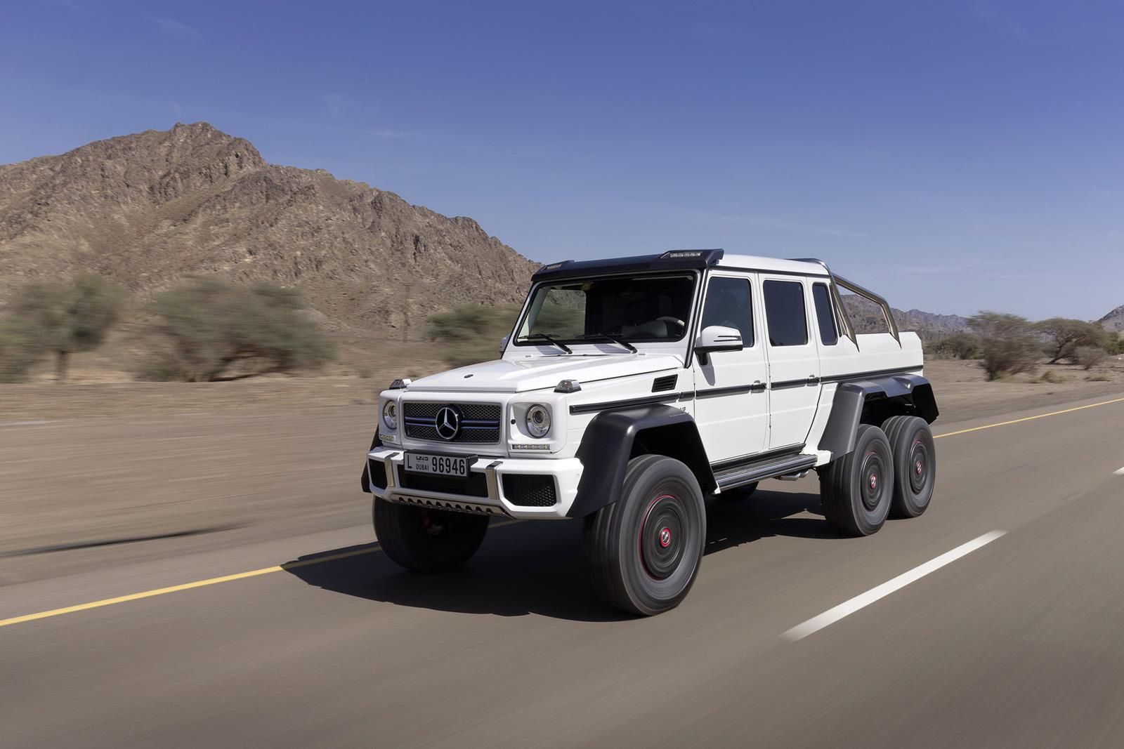 Mercedes-Benz G63 AMG 6x6 - terenowy potwór [galeria] 6