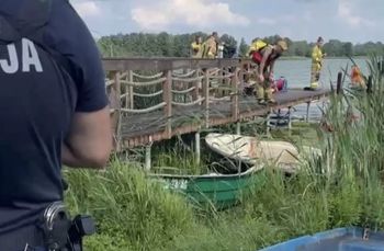Wypadek na jeziorze Symsar. 31-latek utonął