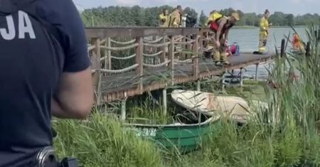 Wypadek na jeziorze Symsar. 31-latek utonął