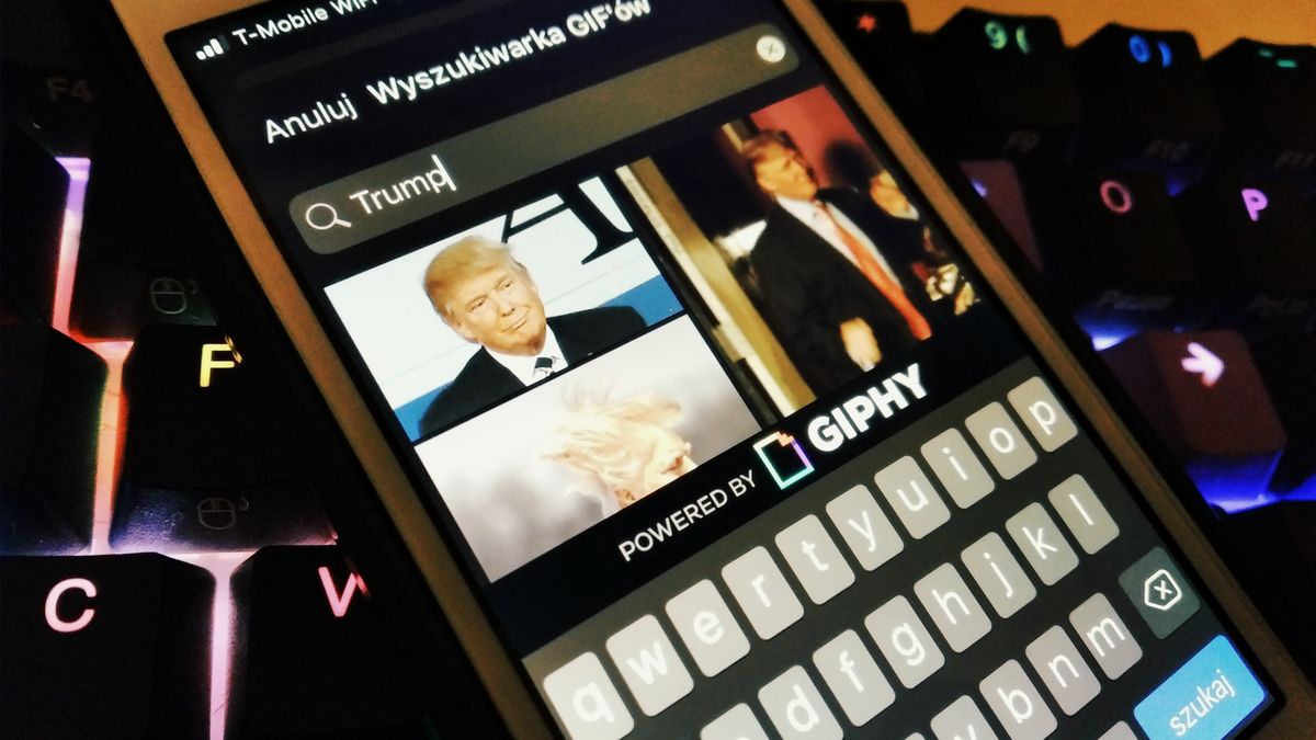 Skoro Facebook kupił Giphy, to co na to Signal? (fot. Kamil Dudek)