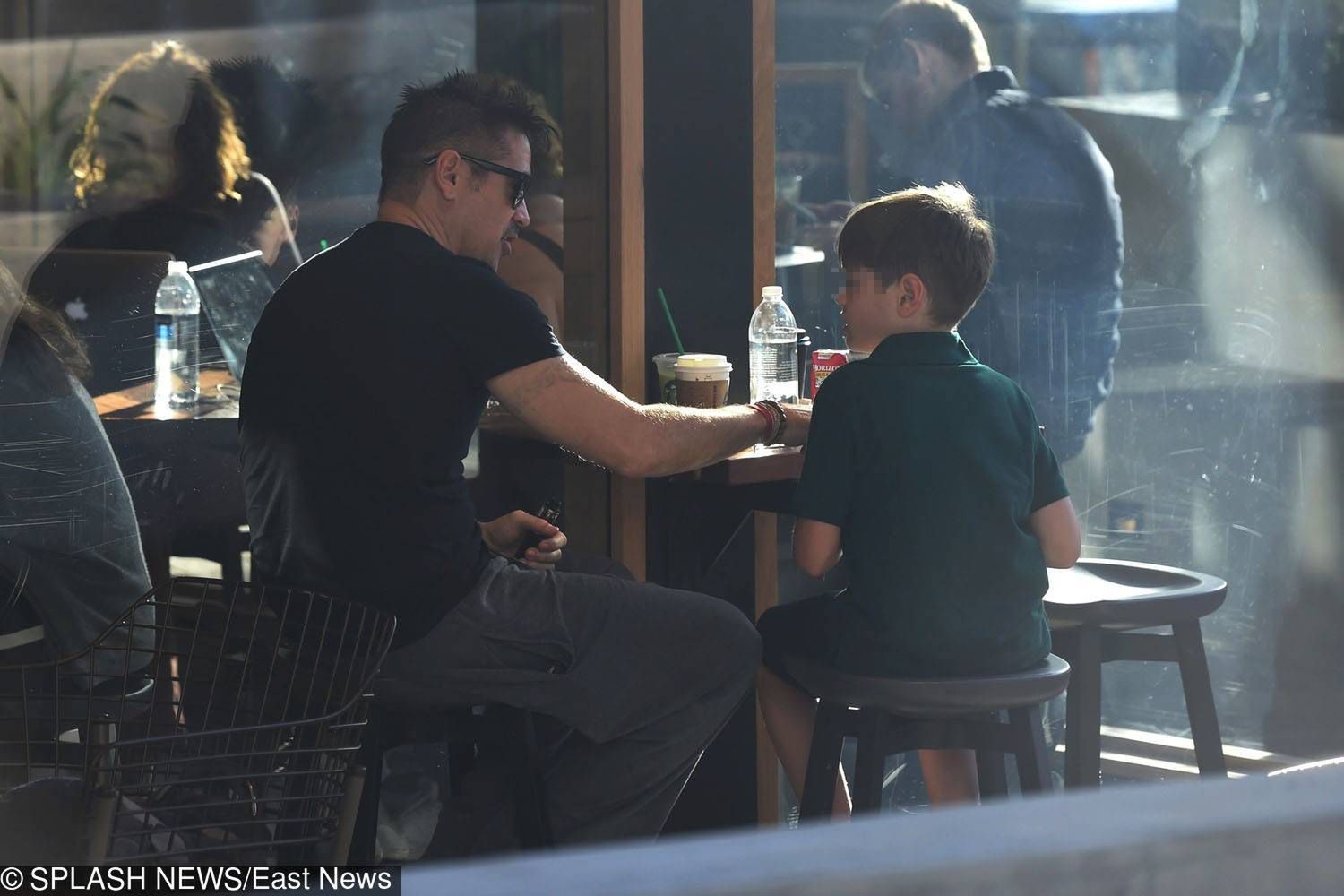 Colin Farrell z synem, Henrym