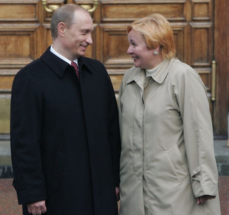 Władimir Putin z żoną Ludmiłą