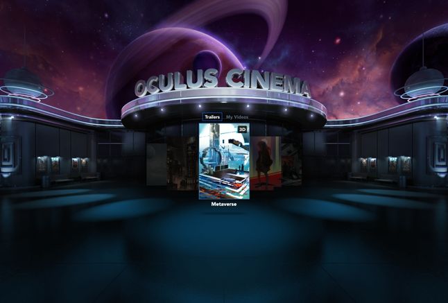 Kino w aplikacji Oculus Video