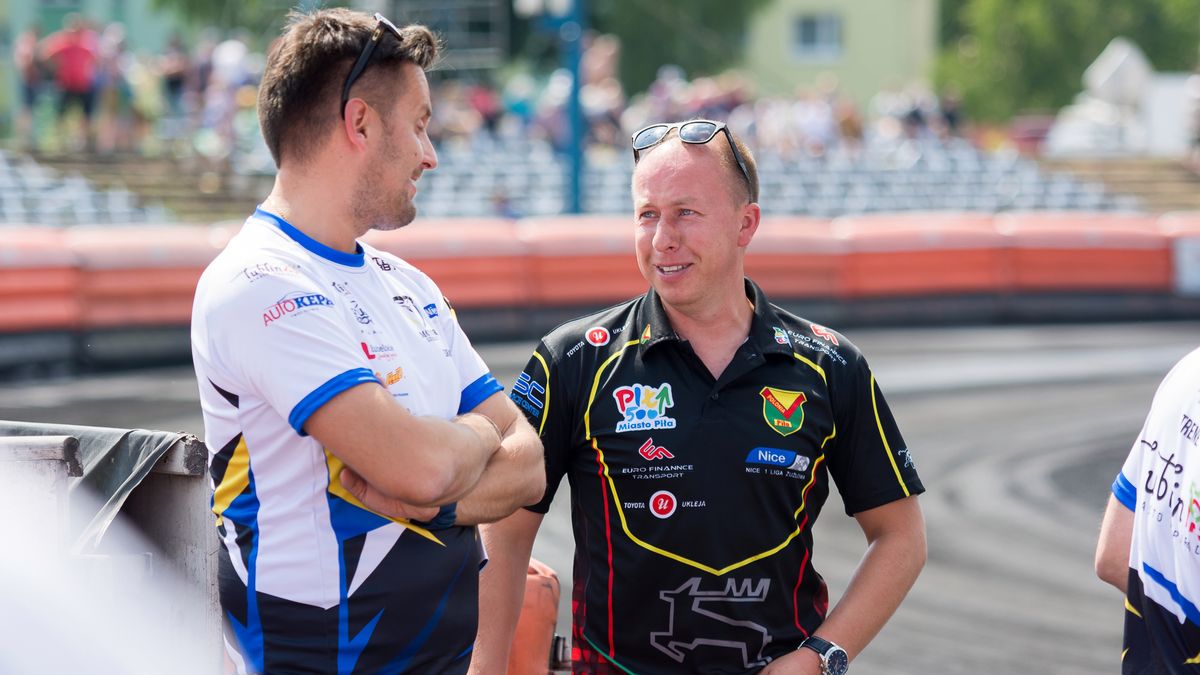 WP SportoweFakty / Jakub Barański. / Tomasz Żentkowski z prawej.