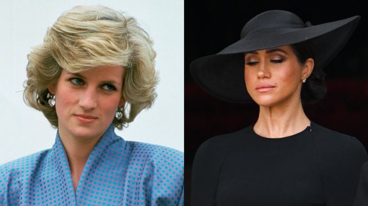 Podobno Meghan Markle 
rozmawia z duchem księżnej Diany