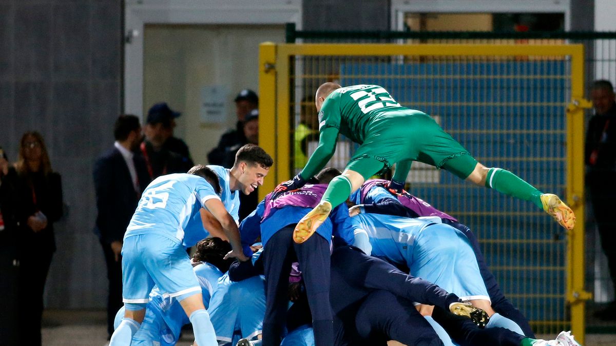 Getty Images / Radość piłkarzy San Marino