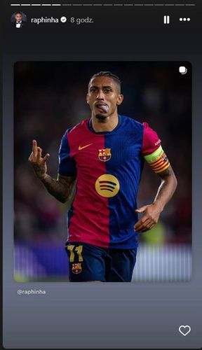 Instastories Raphinha
