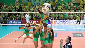 Cheerleaderki w trakcie meczu w Zawierciu (galeria)
