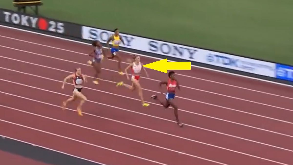 Twitter / TVP Sport / Fantastyczny finisz Natalii Bukowieckiej 