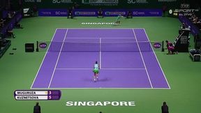Kuzniecowa - Muguruza: intuicyjne minięcie Rosjanki