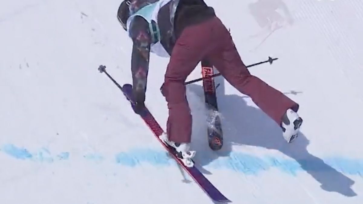 Eurosport / Lądowanie Kelly Sildaru