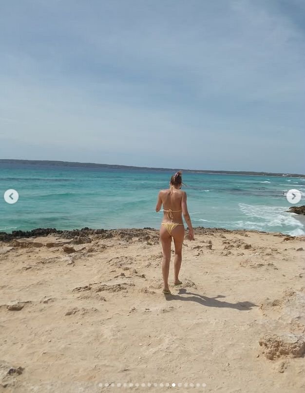 Marta Wierzbicka w bikini na wakacjach