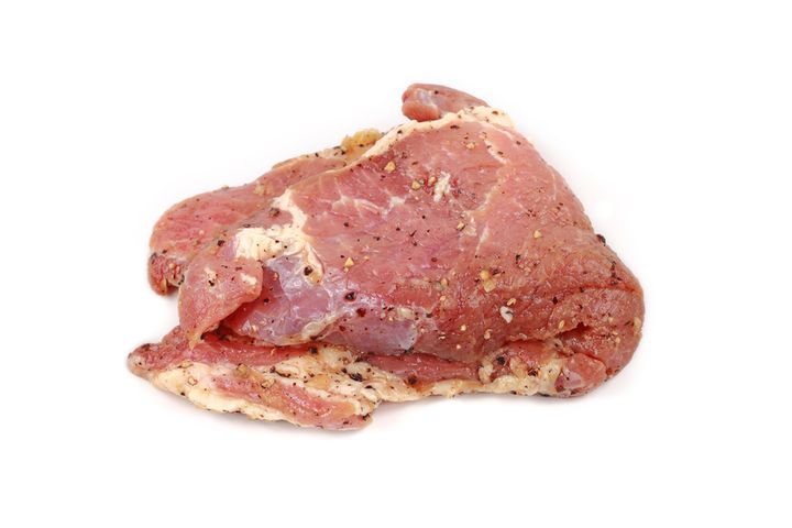 Surowa peklowana łopatka wieprzowa (samo mięso)