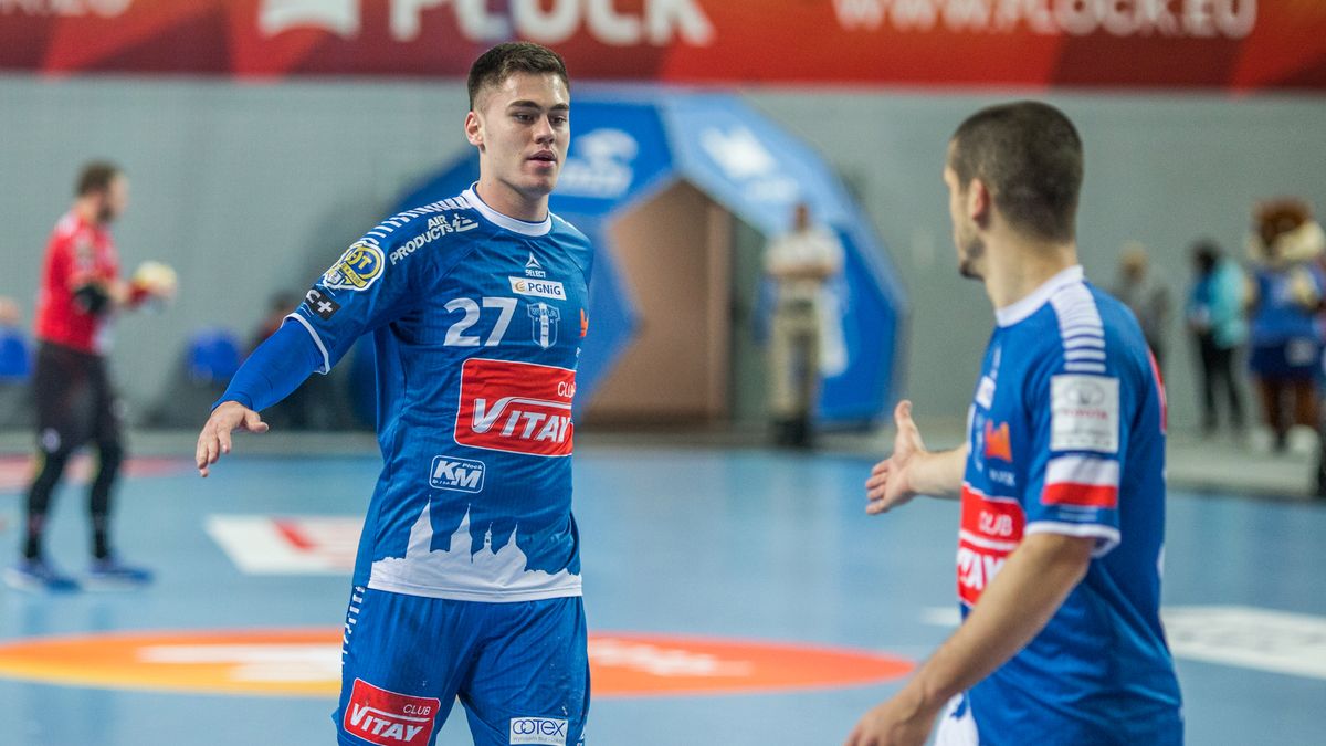 WP SportoweFakty / Szymon Łabiński / Na zdjęciu: Aleksander Olkowski i Lovro Mihić