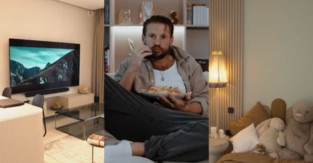 Sebastian Fabijański pokazał, jak się urządził w NOWYM mieszkaniu: własny obraz na ścianie, studio nagraniowe, pokój Bastka (ZDJĘCIA)