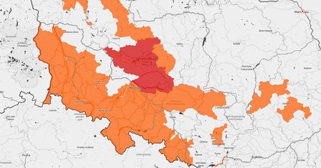 Alarm przeciwpowodziowy. Woda osiągnęła niebezpieczny poziom