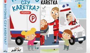 Rozsuwanki-niespodzianki. Autobus czy karetka? Pojazdy