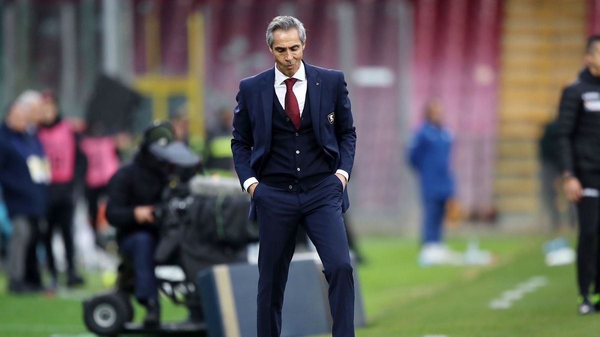 Getty Images / Francesco Pecoraro / Na zdjęciu: trener Paulo Sousa