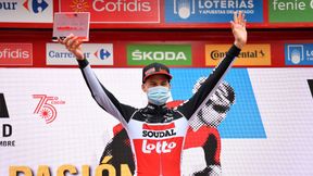 Kolarstwo. Vuelta a Espana 2020. Udana ucieczka Tima Wellensa. Belg wygrał czternasty etap
