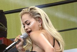 Rita Ora w wyuzdanym tańcu na scenie