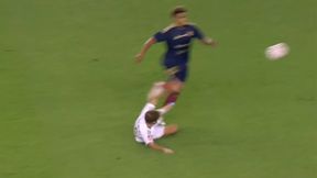 Brutalny faul na graczu Rakowa. Wyleciał z boiska [WIDEO]
