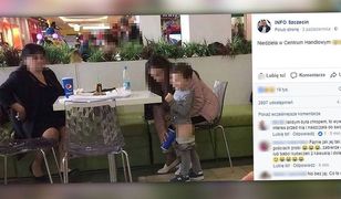 Dziecko oddało mocz do kubka w centrum handlowym? Prawda okazała się inna