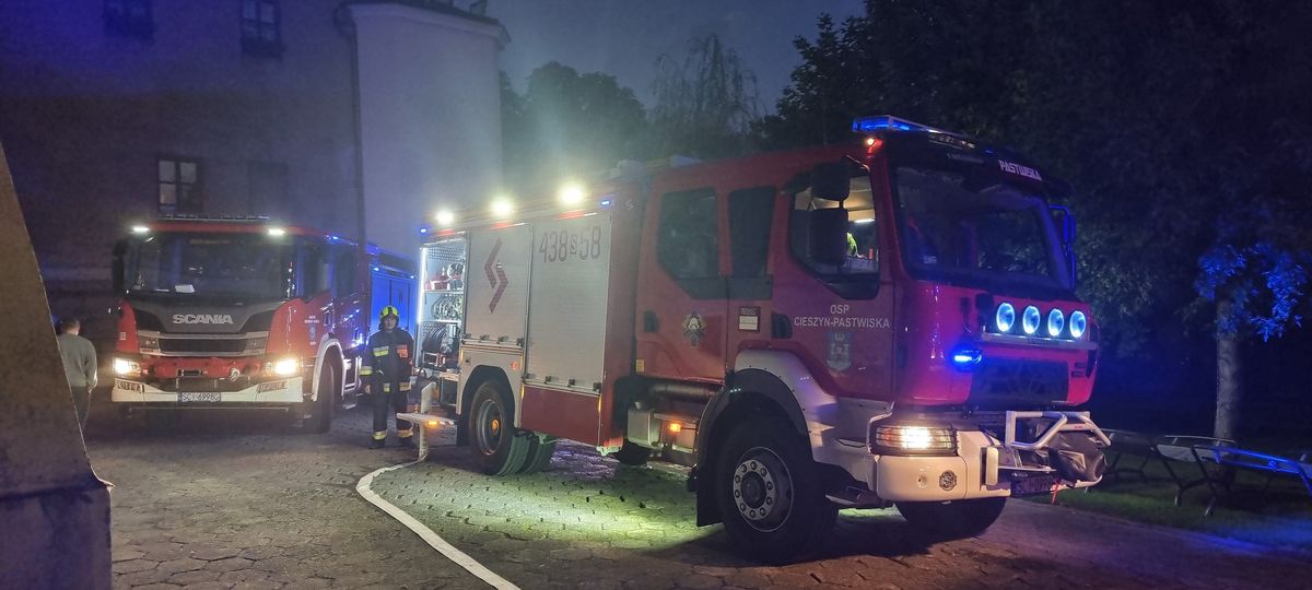 Pożar w Domu Pomocy Społecznej Bonifratów w Cieszynie. Zginęła jedna osoba