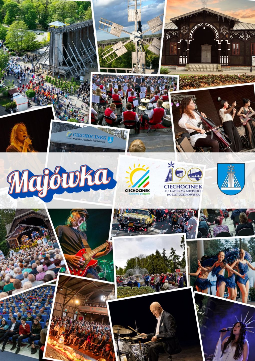 Władze Ciechocinka zapraszają na koncertową majówkę!