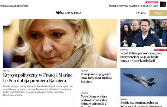 „Rzeczpospolita” najbardziej opiniotwórcza. Duży wzrost TV Republika