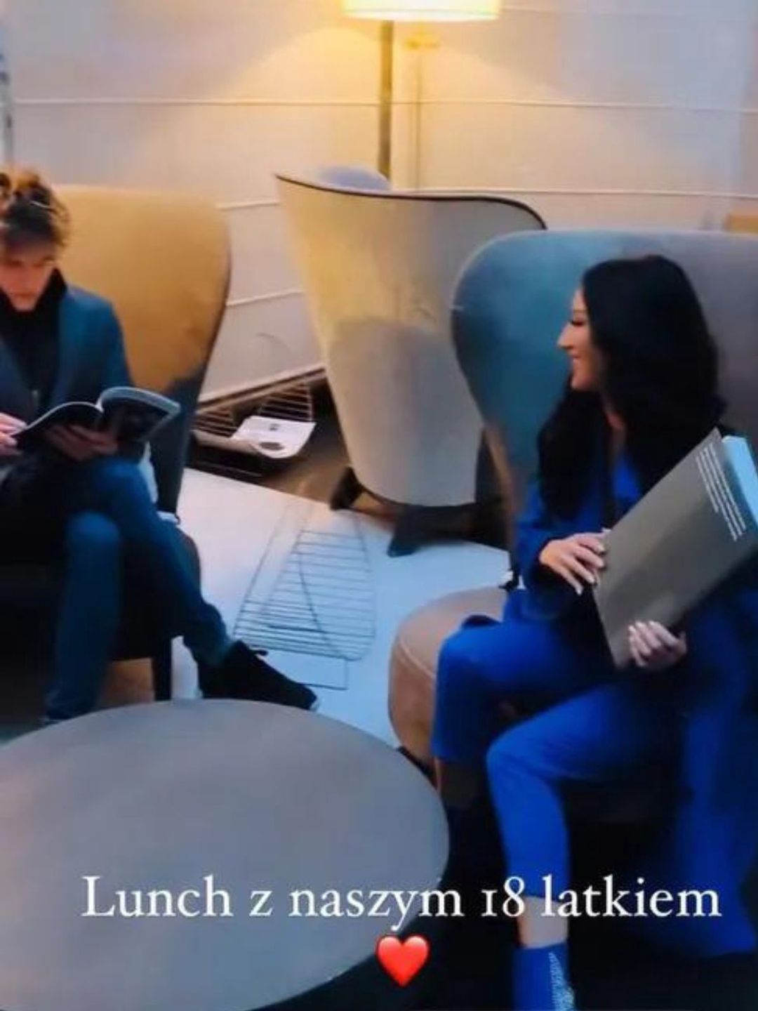 Justyna Steczkowska z synem Stanisławem 